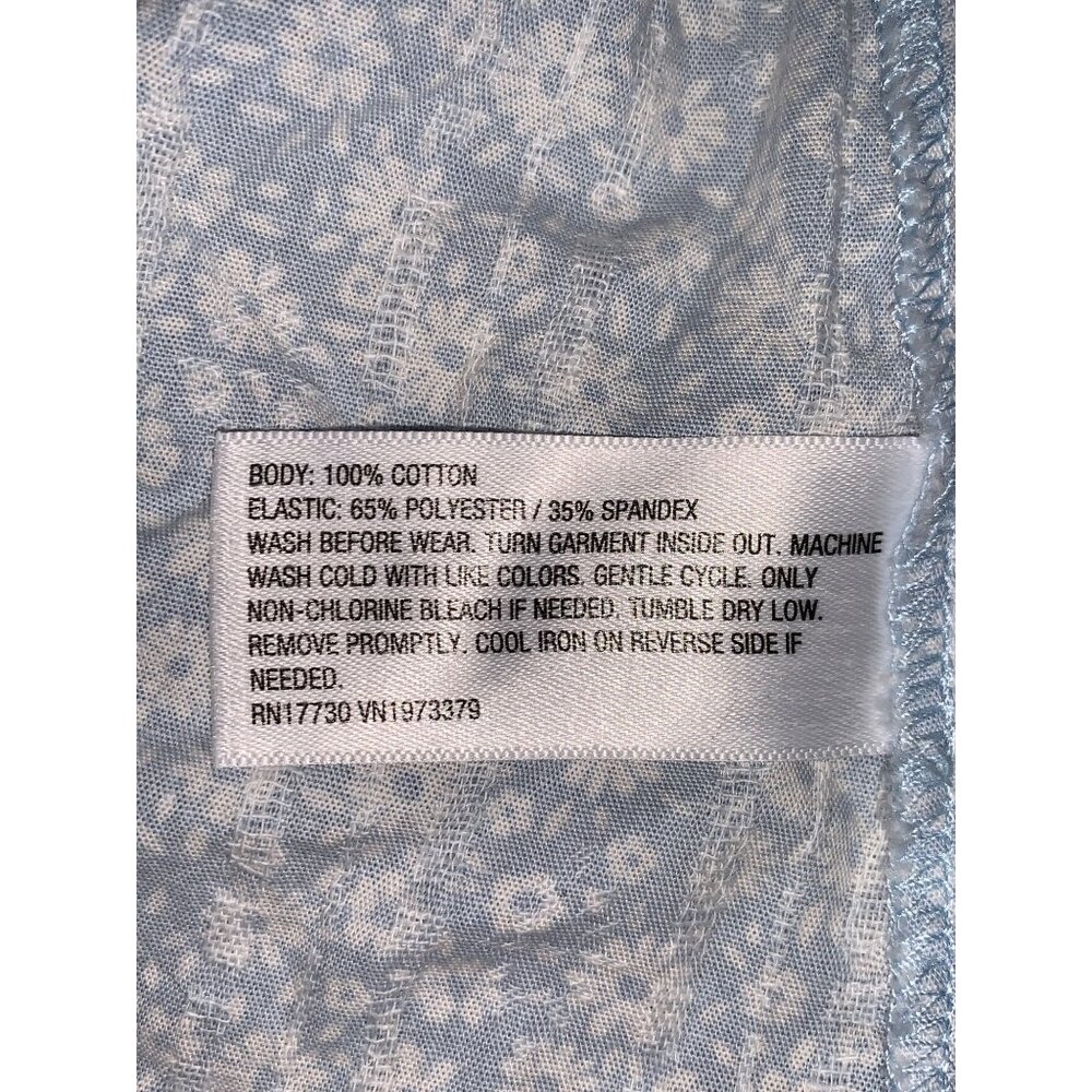 Art Class Little Girls Blue Ruffle Smocked Tank Top Peplum Hem Large (10-12) - Picture 8 of 8